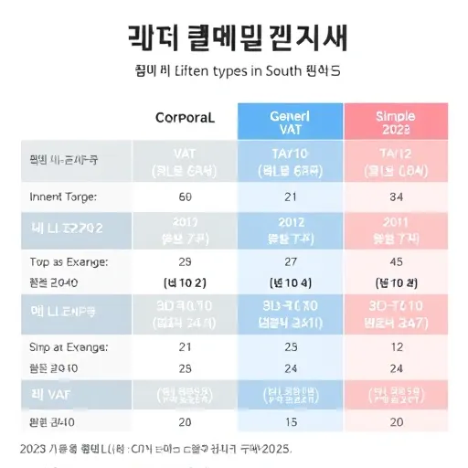 유형별 핵심 의무: 부가가치세 신고 기간 및 방법 비교
